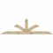 Ekena Millwork Richland Rough Sawn Timber Gable Bracket, Douglas Fir, 108"W x 31 1/2"H x 4"D x 6"F, 7/12 Pitch GBW108X31X0406RIC00RDF - alternate 1